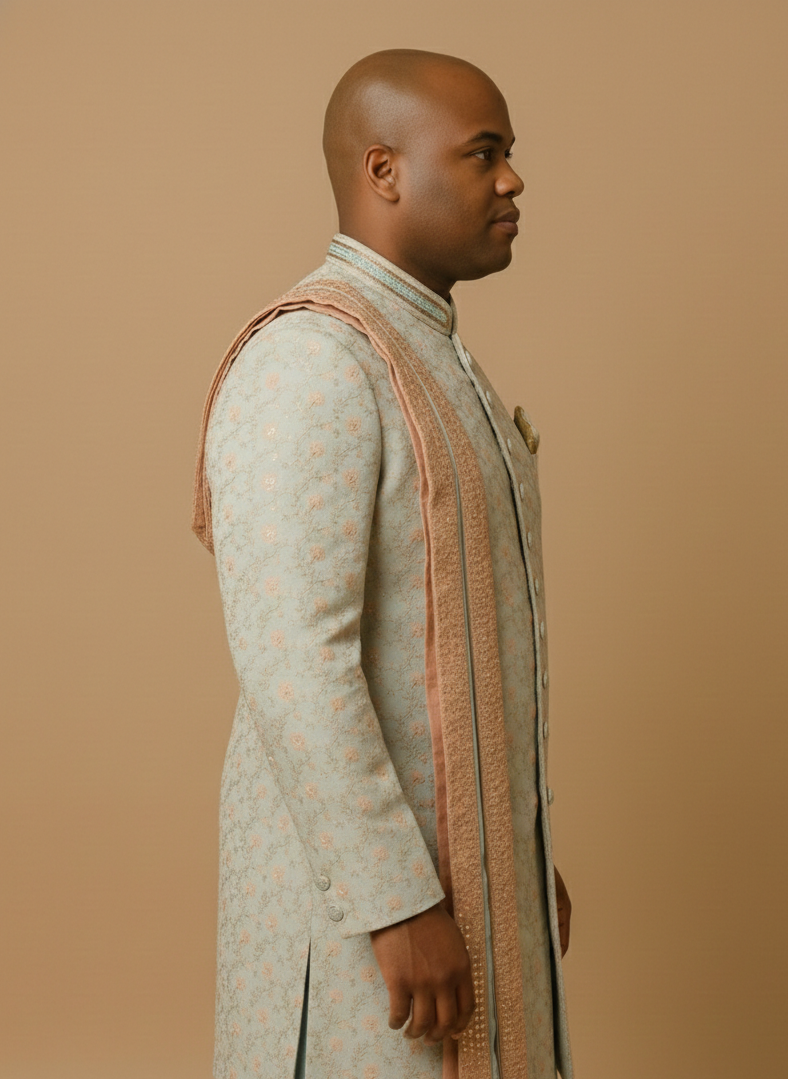 Plus Size Mens Sherwani