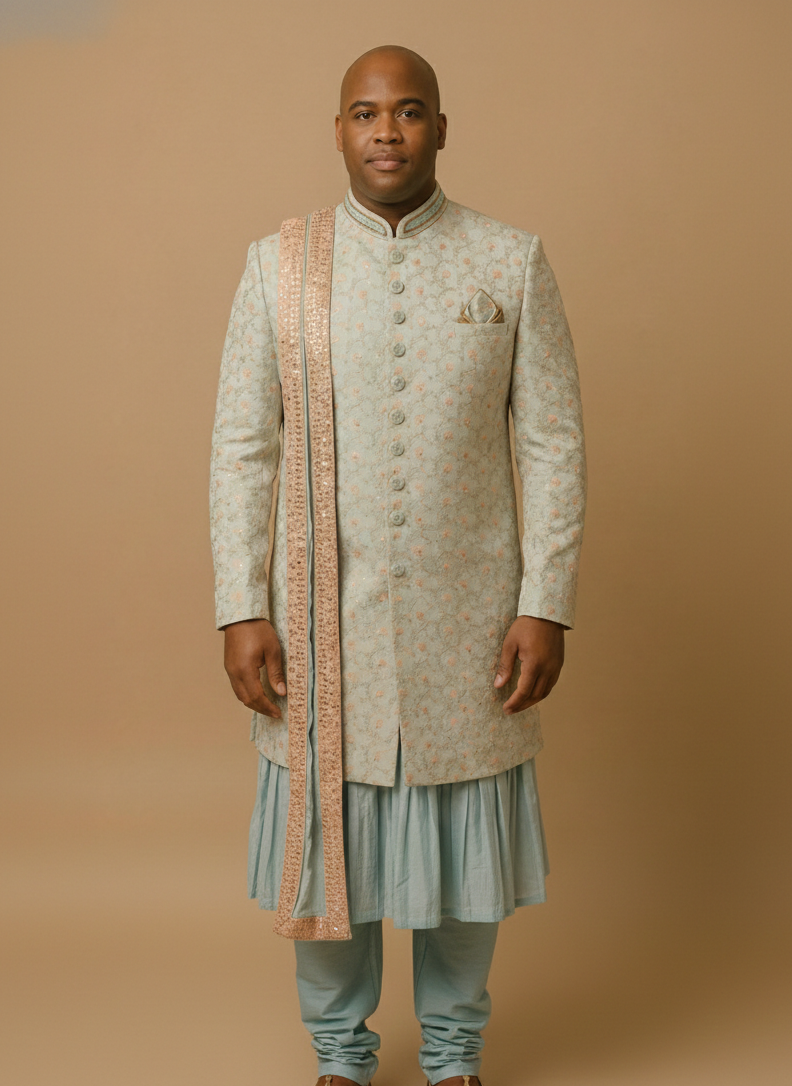 Plus Size Mens Sherwani