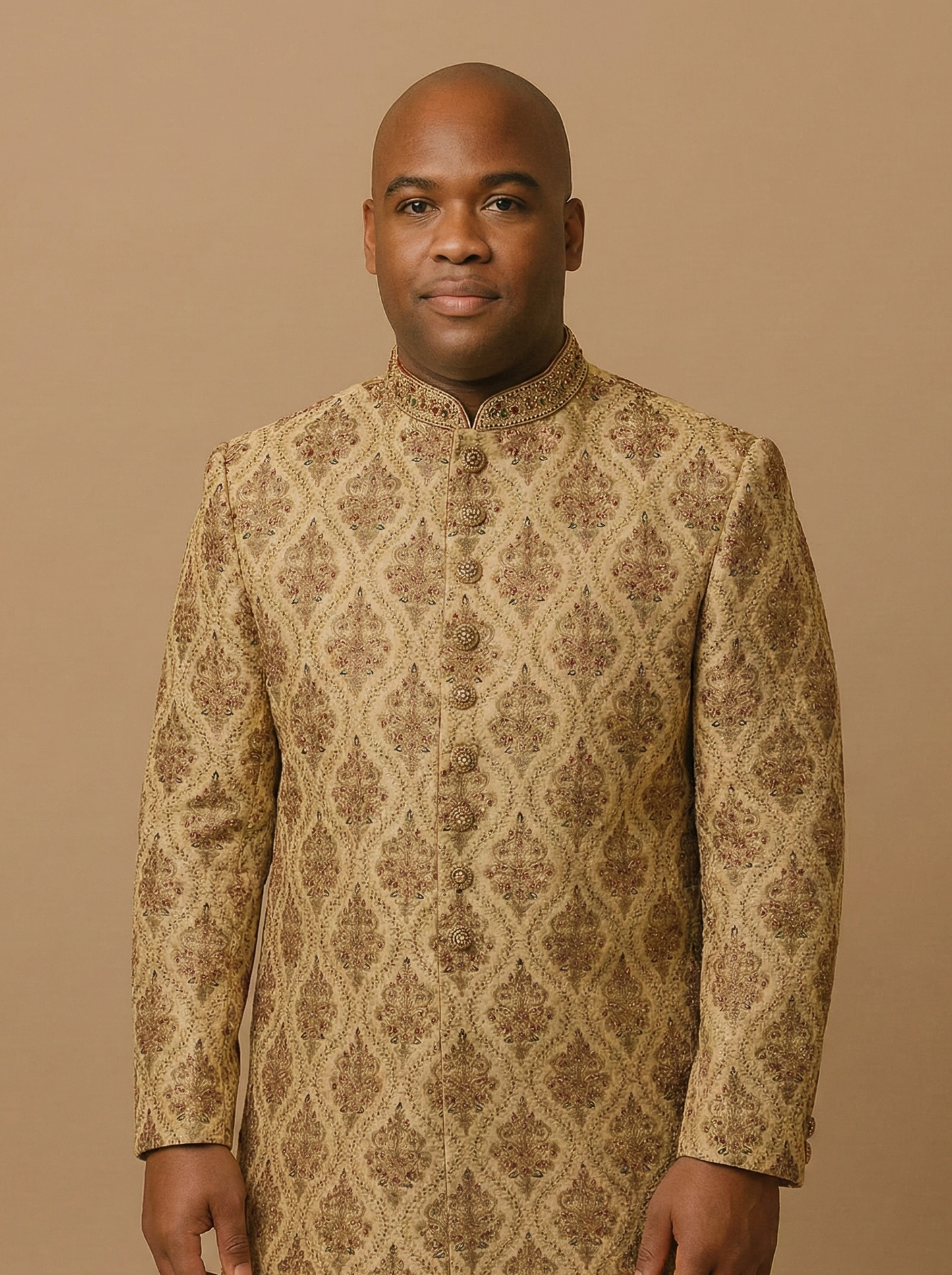 Plus Size Mens Sherwani