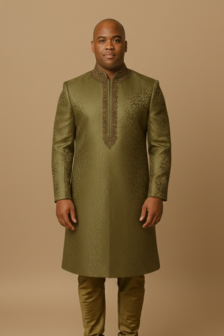 Plus Size Mens Sherwani