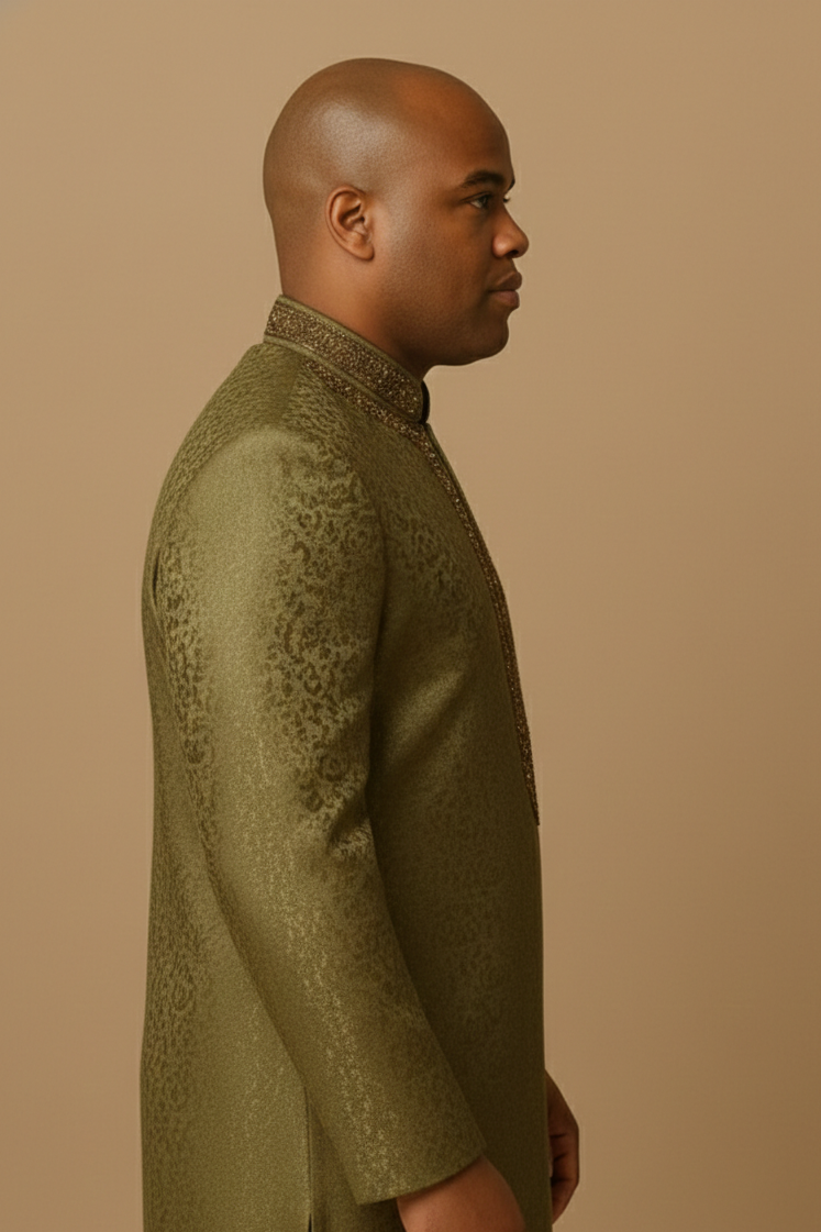 Plus Size Mens Sherwani