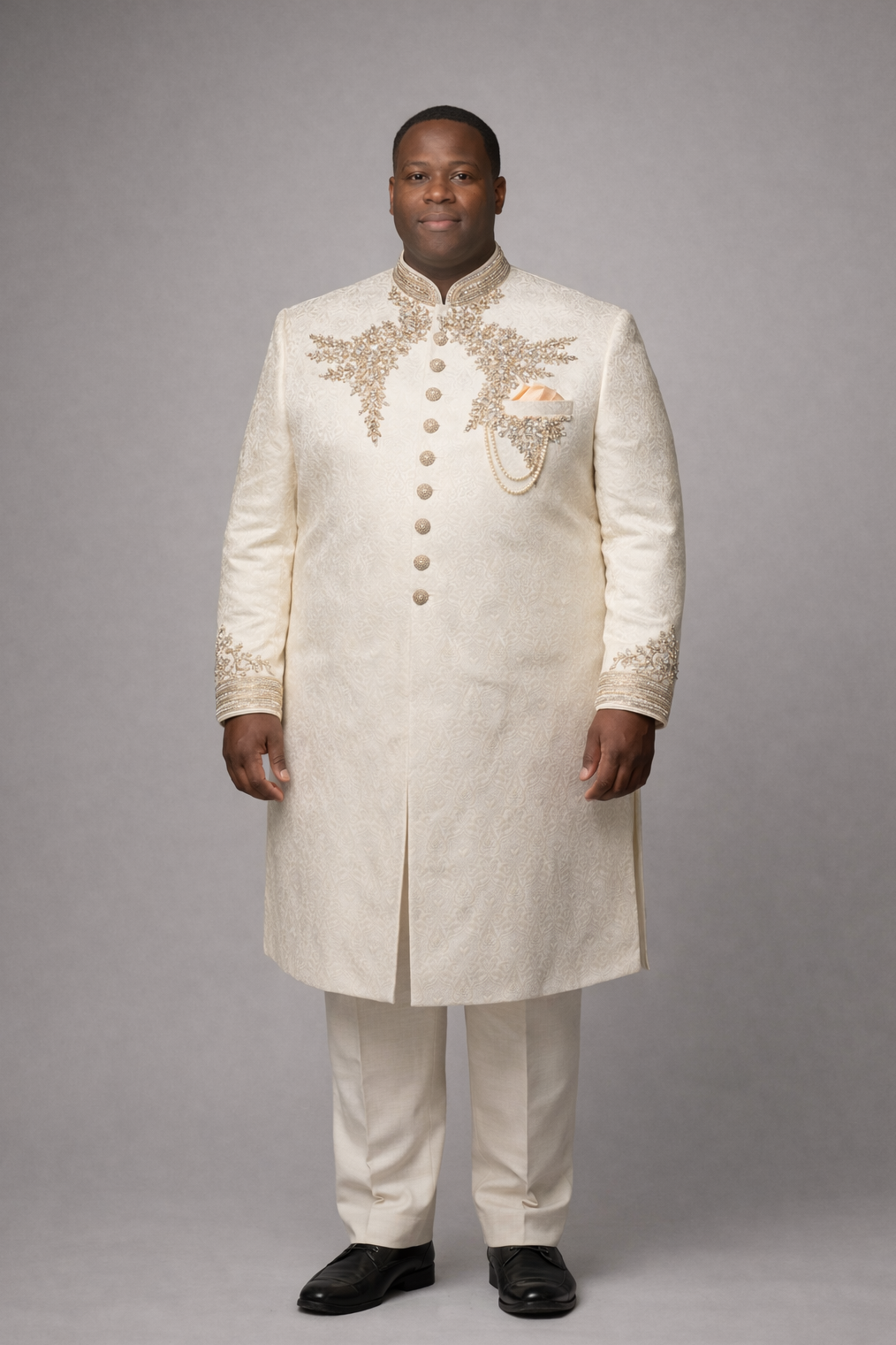 Plus Size Mens Sherwani