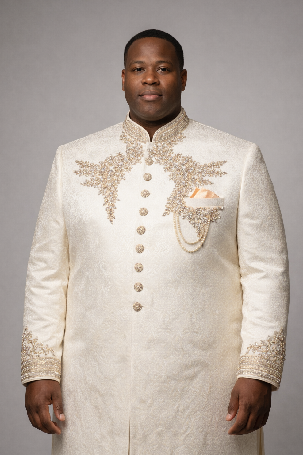 Plus Size Mens Sherwani
