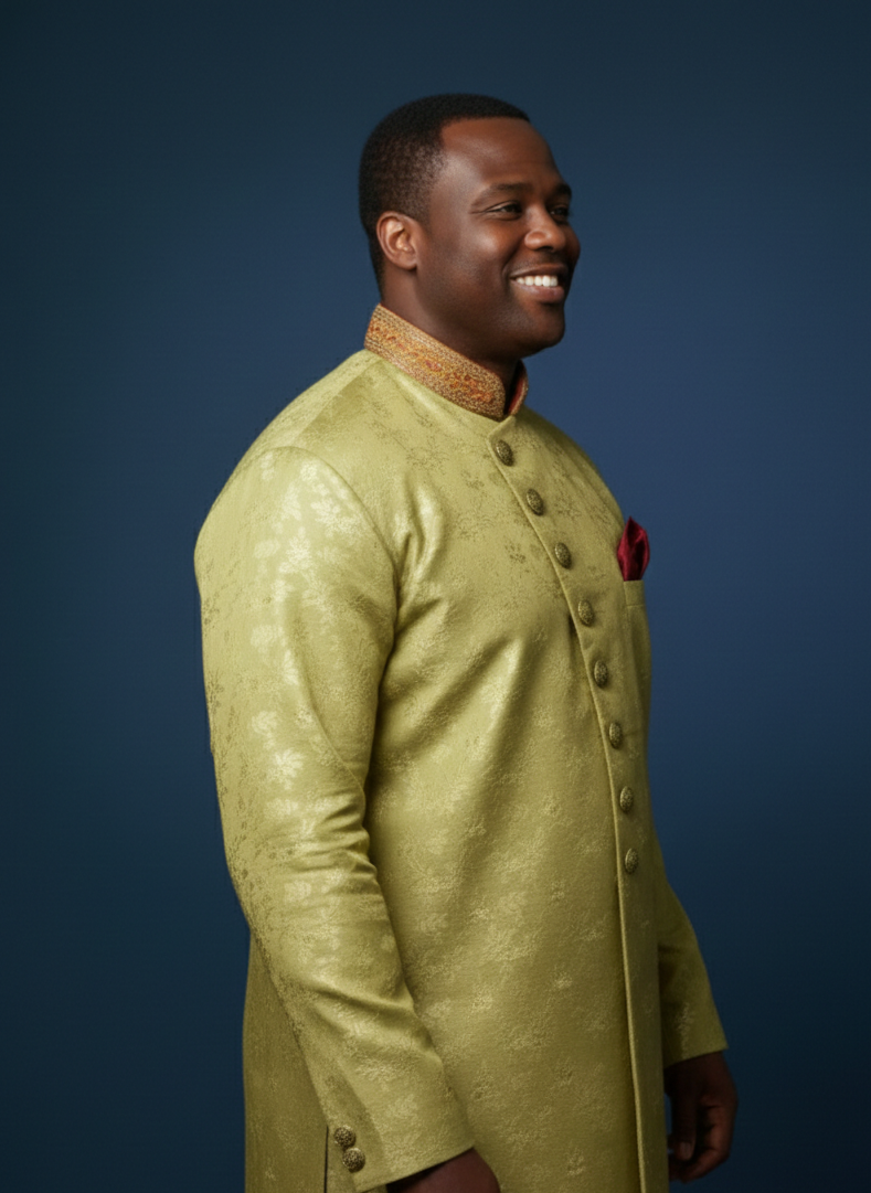 Plus Size Mens Sherwani
