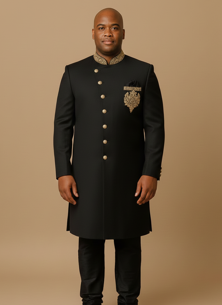 Plus Size Mens Sherwani