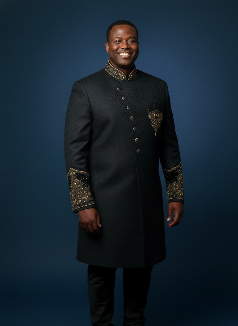Plus Size Mens Sherwani