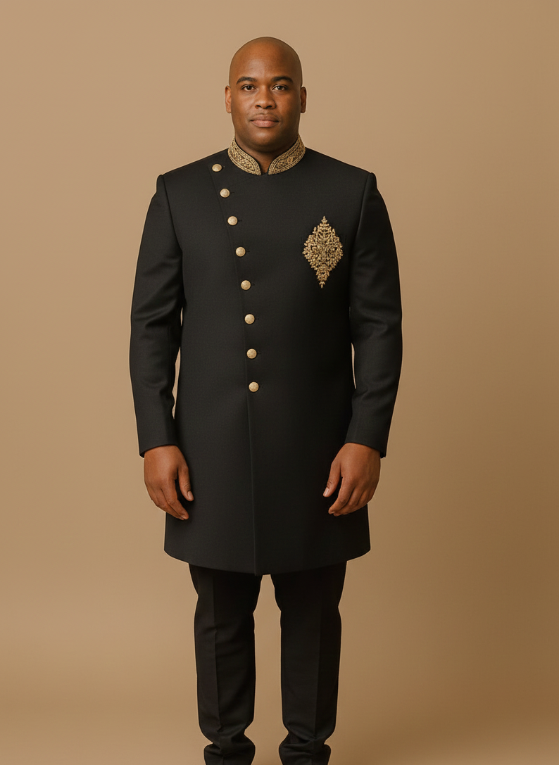 Plus Size Mens Sherwani