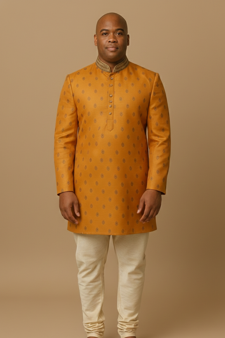 Plus Size Mens Sherwani