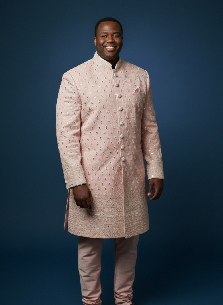 Plus Size Mens Sherwani