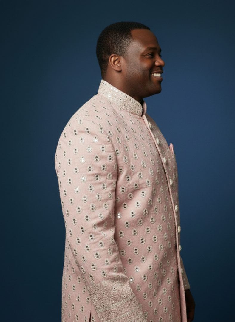 Plus Size Mens Sherwani