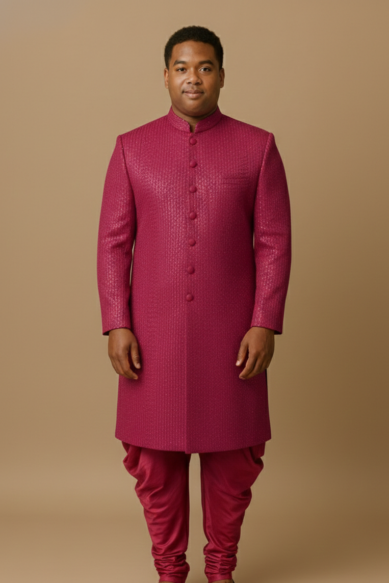 Plus Size Mens Sherwani