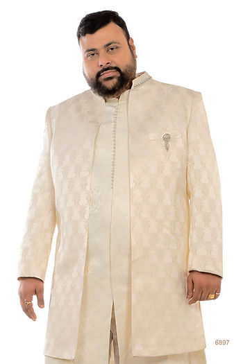 Load image into Gallery viewer, Sherwani off white
