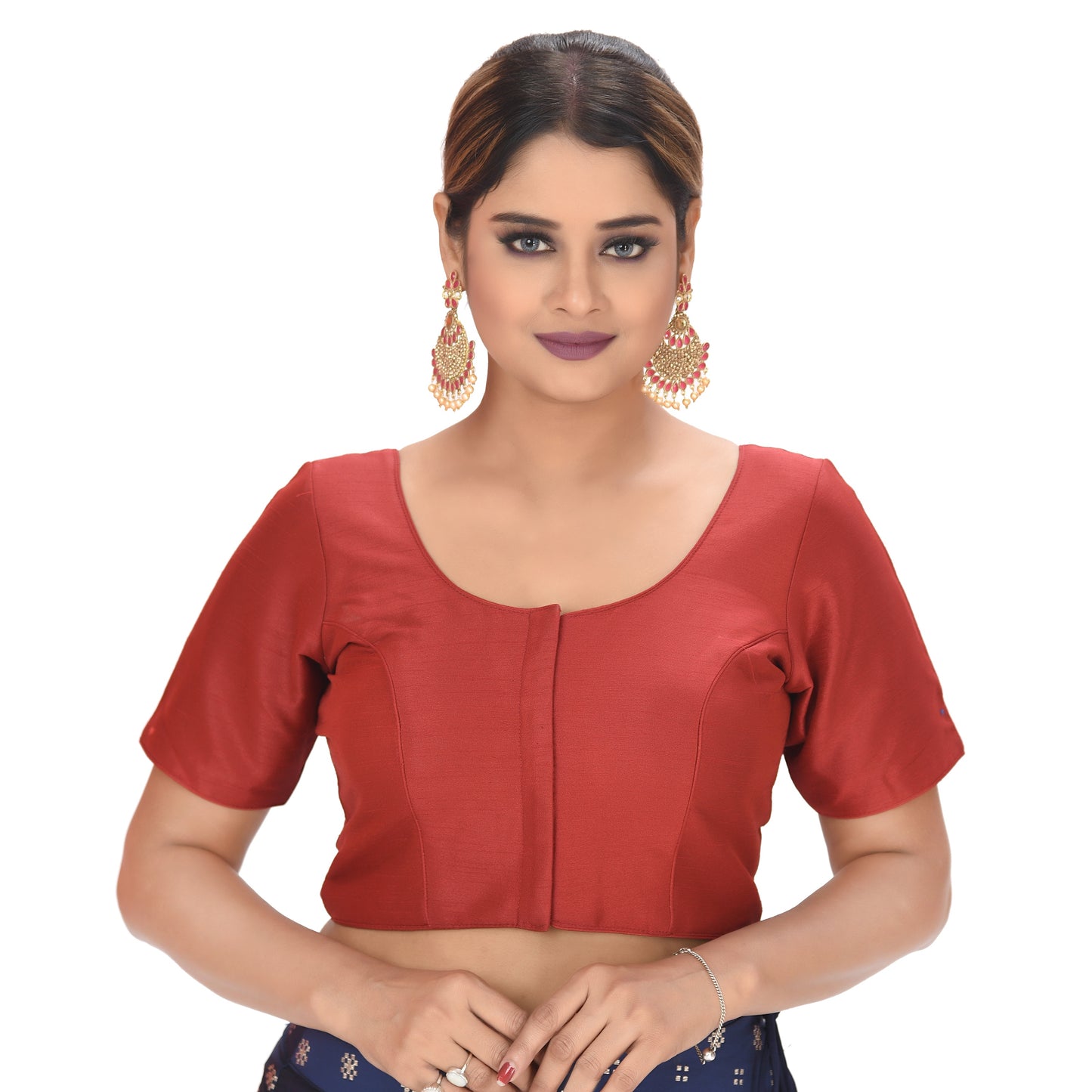 Load image into Gallery viewer, Red         Blouse
